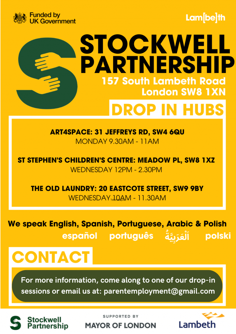 Stockwell Partnership Support – Returning to work (Multi-lingual)